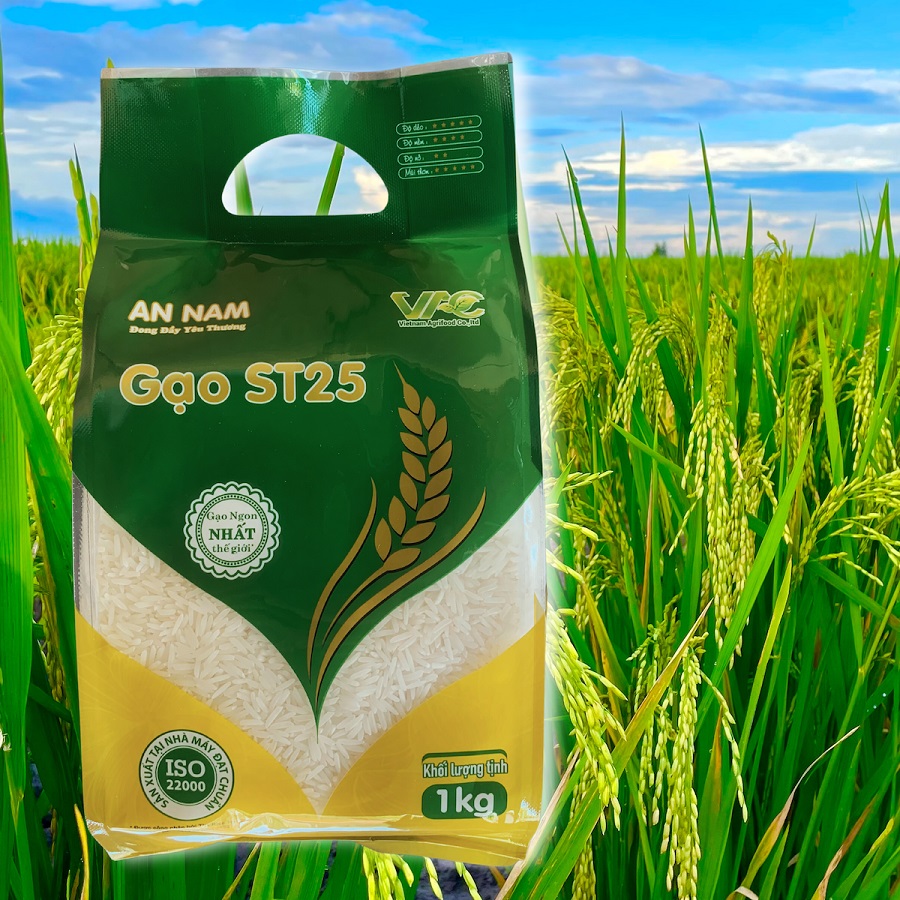 Gạo ST25 An Nam túi 1kg