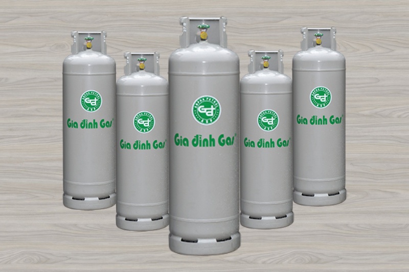 Bình Gia Đình Gas Xám 45kg – Giải pháp tiện lợi và kinh tế cho nhu cầu sử dụng lớn
