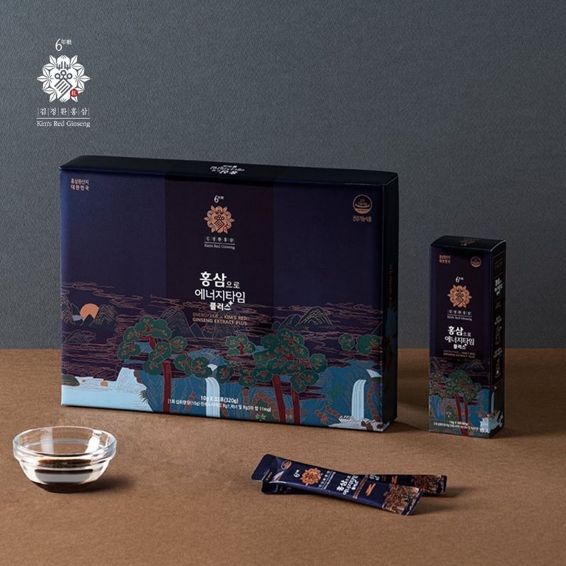 Hồng Sâm cô đặc  Energytime Plus cho nam giới (32 gói x 10g)