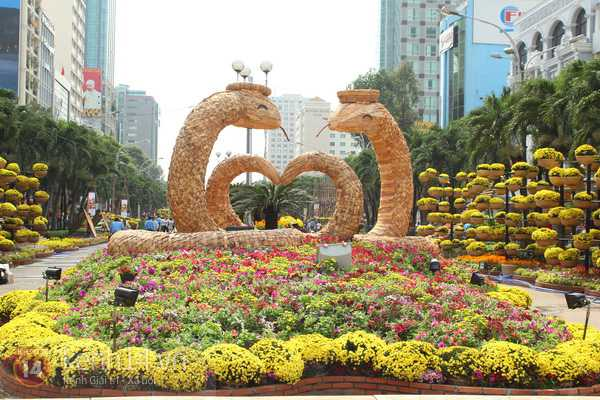 Chợ hoa nguyễn huệ
