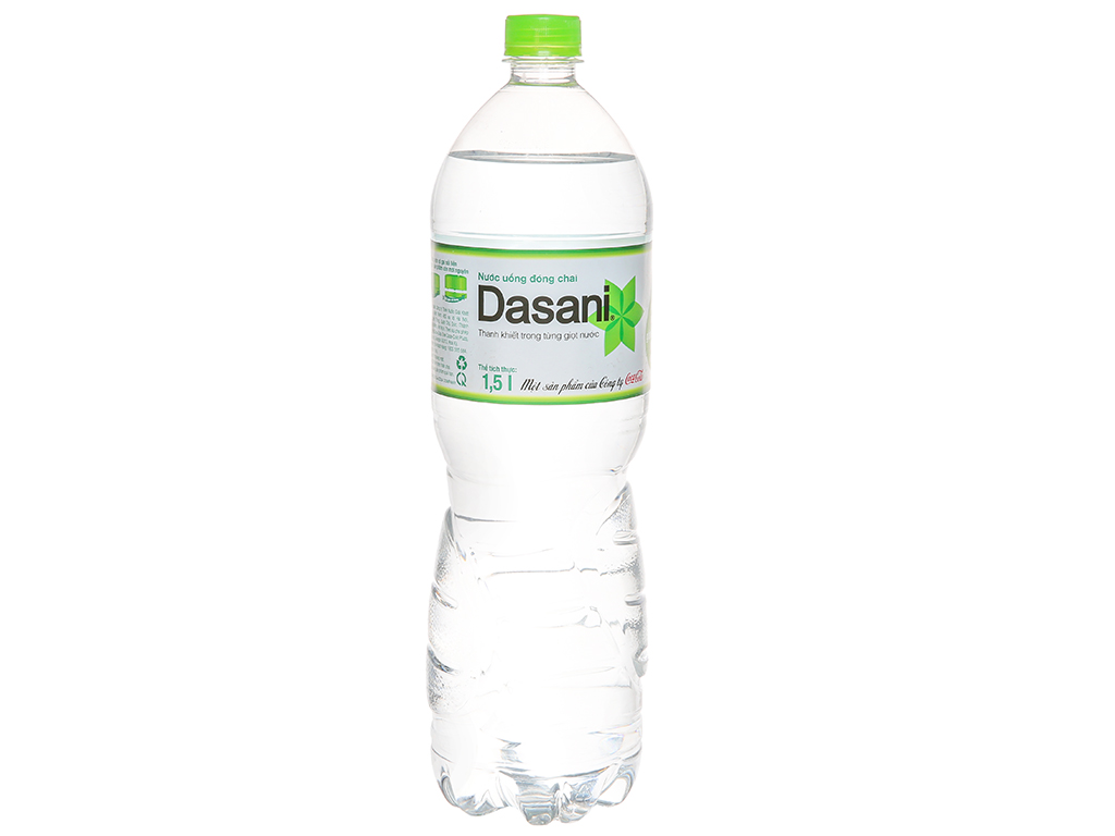 Nước tinh khiết dasani 1.5 lít (thùng 12 chai)