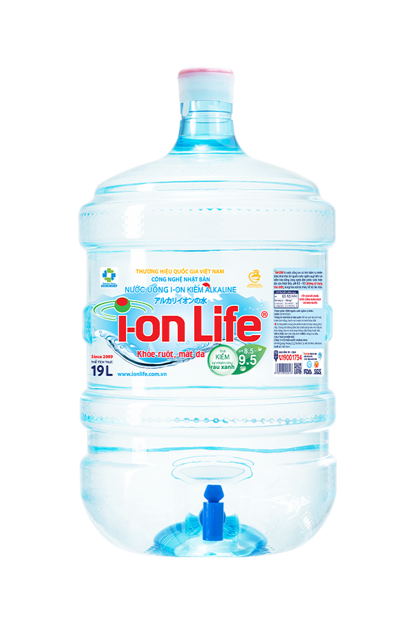 Ion life 19 liter bottle with tap