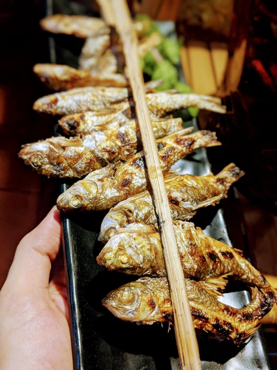 Stream Fish Grilled with Mac Khen
