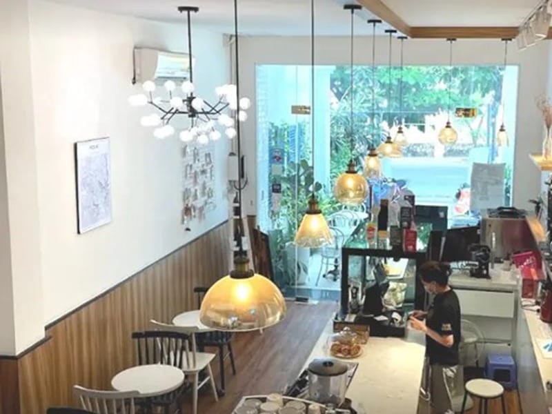 Bên trong wauhaus coffee